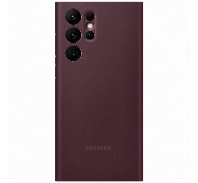 Samsung Чохол-книжка Samsung Smart Clear View Cover для Samsung Galaxy S22 Ultra SM-S908 Burgundy (EF-ZS908CEEGRU)