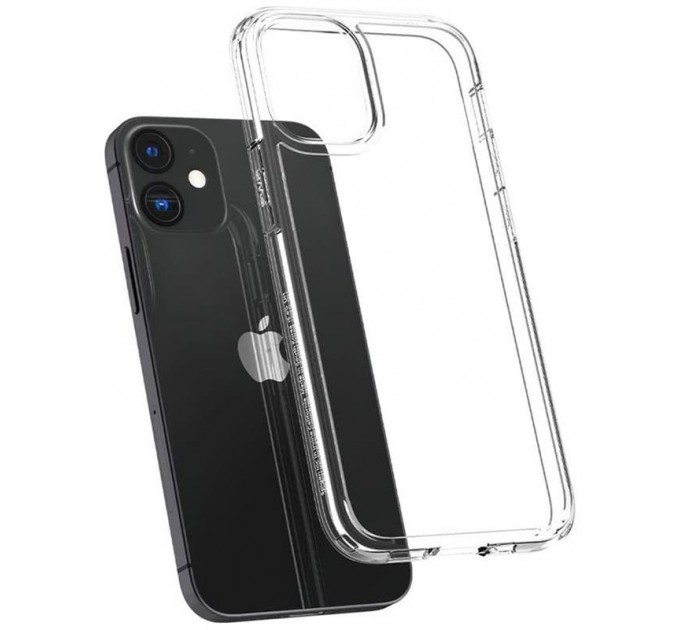 Spigen Чохол-накладка Spigen Crystal Hybrid для Apple iPhone 12 Mini Crystal Clear (ACS01542)