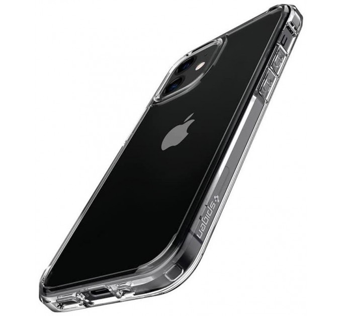 Spigen Чохол-накладка Spigen Crystal Hybrid для Apple iPhone 12 Mini Crystal Clear (ACS01542)