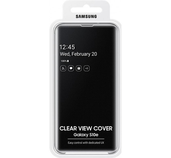 Samsung Чохол-книжка Samsung Clear View Cover для Samsung Galaxy S10e SM-G970 Black (EF-ZG970CBEGRU)