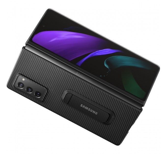Samsung Чохол-накладка Samsung Aramid Cover для Samsung Galaxy Fold 2 SM-F916 Black (EF-XF916SBEGRU)
