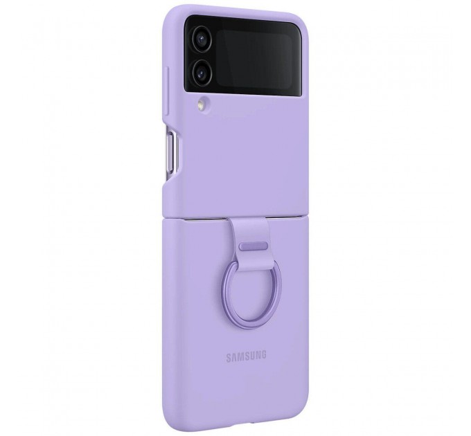 Samsung Чохол-накладка Samsung Silicone Cover with Ring для Samsung Galaxy Flip 4 SM-F721 Lavender (EF-PF721TVEGUA)