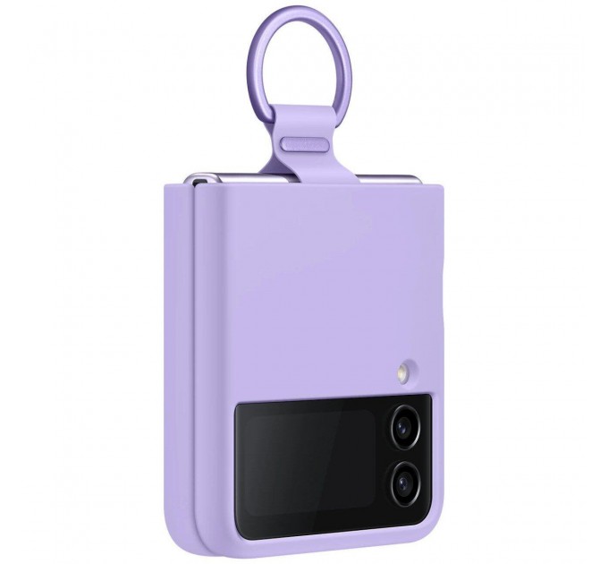Samsung Чохол-накладка Samsung Silicone Cover with Ring для Samsung Galaxy Flip 4 SM-F721 Lavender (EF-PF721TVEGUA)