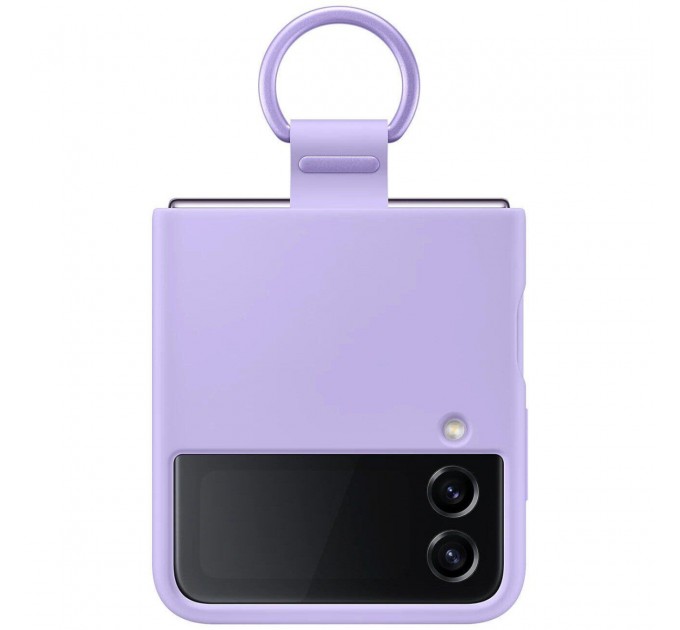Samsung Чохол-накладка Samsung Silicone Cover with Ring для Samsung Galaxy Flip 4 SM-F721 Lavender (EF-PF721TVEGUA)
