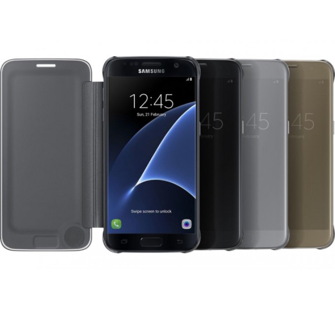 Samsung Чохол-книжка Samsung Clear View Cover для Samsung Galaxy S7 Edge SM-G935 Black (EF-ZG935CBEGRU)