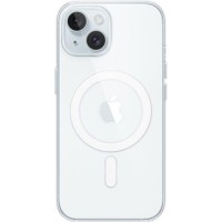 Чохол-накладка Apple Clear Case with MagSafe для Apple iPhone 15 Clear (MT203)