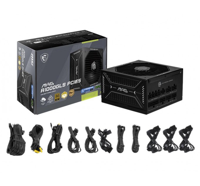 MSI Блок живлення ATX 1000W MAG A1000GLS PCIE5 MSI