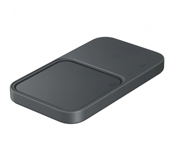 Samsung Бездротовий зарядний пристрій з блоком живлення Samsung EP-P5400 Wireless Charger Duo 15W Black (EP-P5400TBRGRU)
