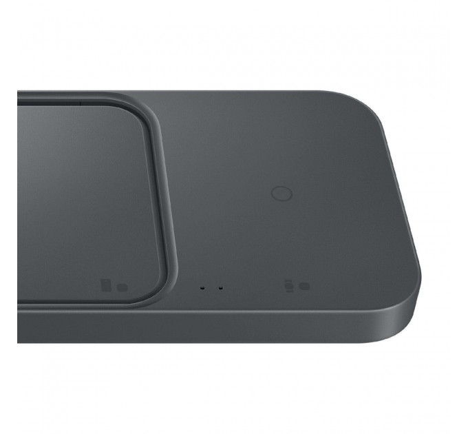 Samsung Бездротовий зарядний пристрій з блоком живлення Samsung EP-P5400 Wireless Charger Duo 15W Black (EP-P5400TBRGRU)
