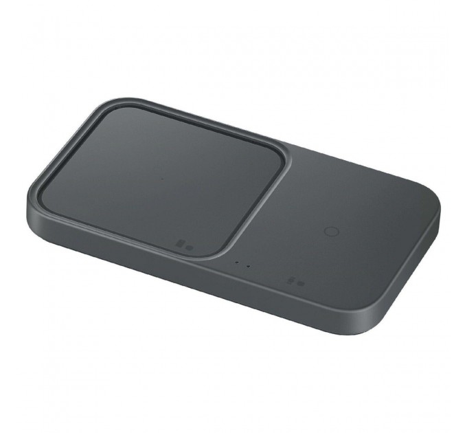 Samsung Бездротовий зарядний пристрій з блоком живлення Samsung EP-P5400 Wireless Charger Duo 15W Black (EP-P5400TBRGRU)