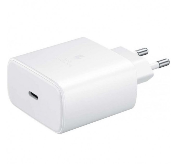 Samsung Мережевий зарядний пристрій Samsung EP-TA845 45W Type-C White (EP-TA845NWE) OEM