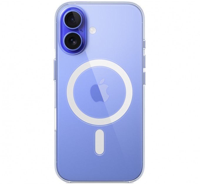 Apple Чохол-накладка Apple Clear Case with MagSafe для Apple iPhone 16 Transparent (MA6A4)