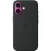 Apple Чохол-накладка Apple Silicone Case with MagSafe для Apple iPhone 16 Black (MYY13)