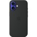 Apple Чохол-накладка Apple Silicone Case with MagSafe для Apple iPhone 16 Black (MYY13)