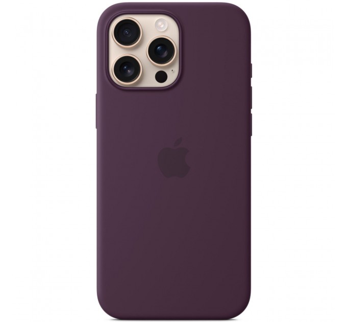 Apple Чохол-накладка Apple Silicone Case with MagSafe для Apple iPhone 16 Pro Max Plum (MYYW3)