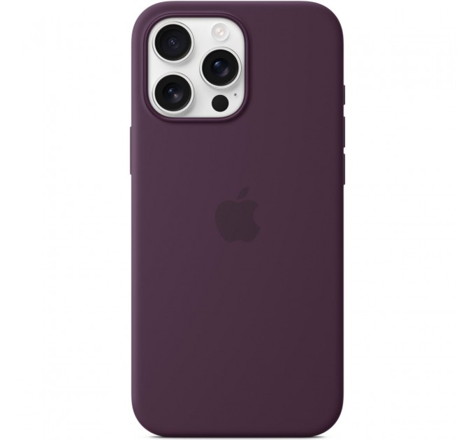 Apple Чохол-накладка Apple Silicone Case with MagSafe для Apple iPhone 16 Pro Max Plum (MYYW3)