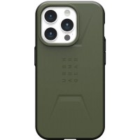 Чохол-накладка Urban Armor Gear Civilian Magsafe для Apple iPhone 15 Pro Max Olive Drab (114295117272)