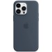 Apple Чохол-накладка Apple Silicone Case with MagSafe для Apple iPhone 14 Pro Max Storm Blue (MPTQ3)