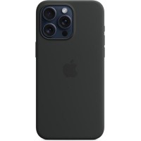 Чохол-накладка Apple Silicone Case with MagSafe для Apple iPhone 15 Pro Max Black (MT1M3)