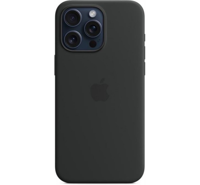 Apple Чохол-накладка Apple Silicone Case with MagSafe для Apple iPhone 15 Pro Max Black (MT1M3)