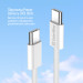 ColorWay Кабель ColorWay USB Type-C - USB Type-C (M/M), 3.0 А, 2 м, Gray (CW-CBPDCC068-GR)