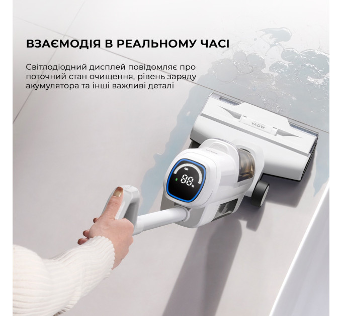 Dreame Акумуляторний миючий пилосос Dreame Mova K10 (BVC-T8A)