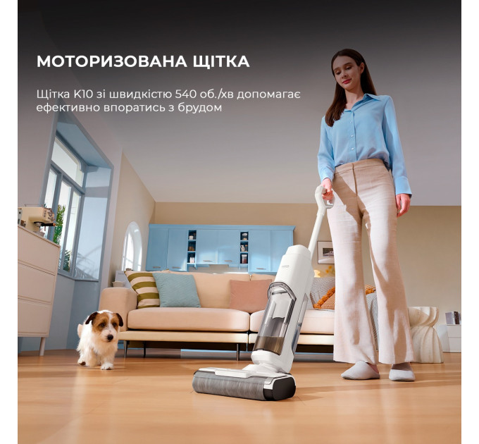 Dreame Акумуляторний миючий пилосос Dreame Mova K10 (BVC-T8A)