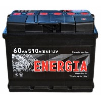 Акумулятор автомобільний ENERGIA 60Аh (000022386)