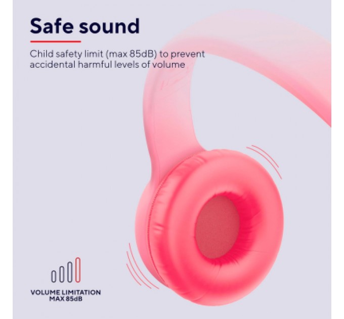 Trust Навушники Trust Nouna Kids Wireless Pink (25274)