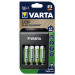 Varta Мережевий зарядний пристрій Varta LCD Plug Charger + 4 х Ni-Mh AA 2100 mAh (57687101441)
