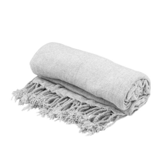Ardesto Плед Ardesto Chenille 140х190см, 100% поліестер, сірий світлий (ART0201CH)