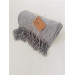 Ardesto Плед Ardesto Chenille 140х190см, 100% поліестер, сірий темний (ART0203CH)