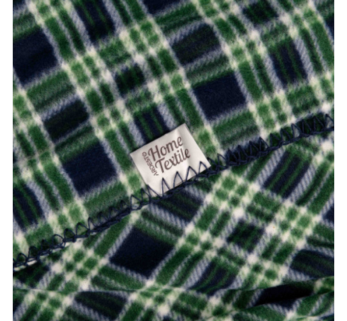 Ardesto Плед Ardesto Christmas Fleece 130x160см, 100% поліестер, клітинка, зелений (ART0718PB)