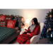 Ardesto Плед Ardesto Christmas Fleece 130x160см, 100% поліестер, клітинка, червоний (ART0717PB)