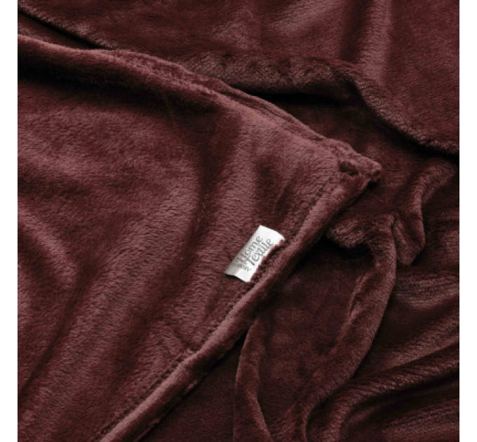 Ardesto Плед Ardesto Flannel 200х220см, 100% поліестер, бургунді (ART0222SB)