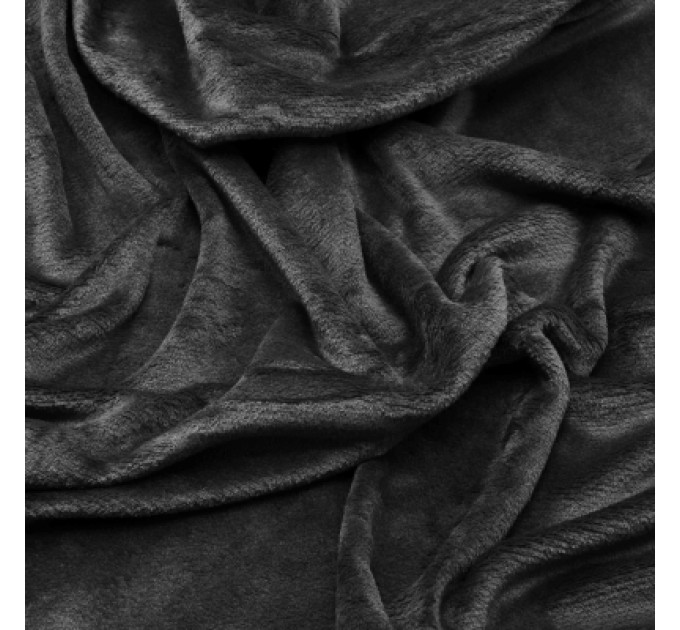 Ardesto Плед Ardesto Flannel 200х220см, 100% поліестер, чорний (ART0216SB)