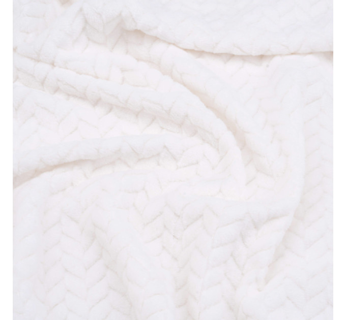 Ardesto Плед Ardesto Jacquard Braid 160х200см, 100% поліестер, айворі (ART0201JB)