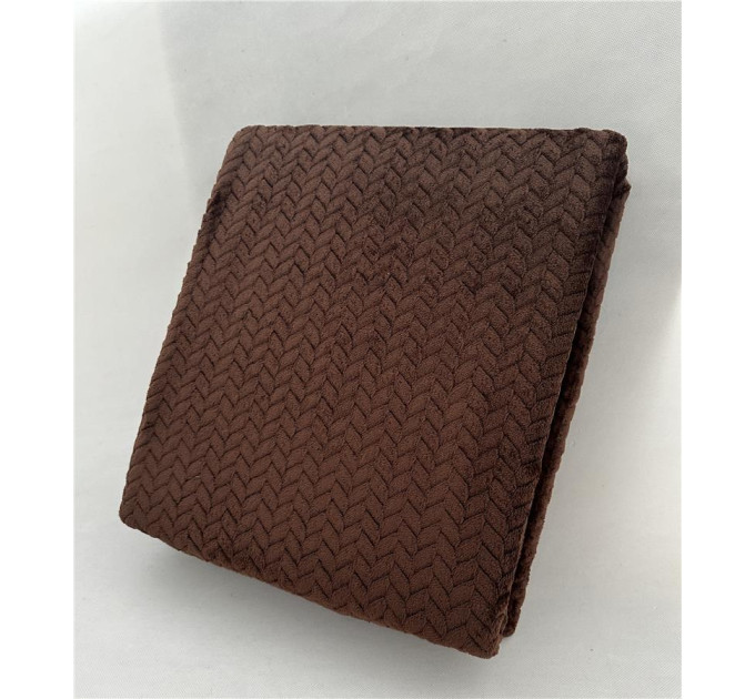 Ardesto Плед Ardesto Jacquard Braid 160х200см, 100% поліестер, коричневий (ART0205JB)