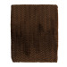 Ardesto Плед Ardesto Jacquard Braid 160х200см, 100% поліестер, коричневий (ART0205JB)