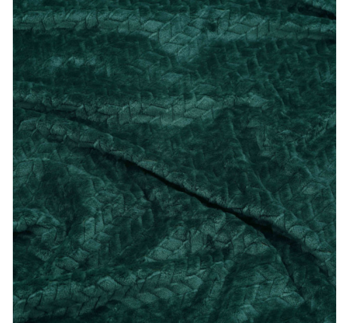 Ardesto Плед Ardesto Jacquard Braid 160х200см, 100% поліестер, смарагдовий (ART0207JB)