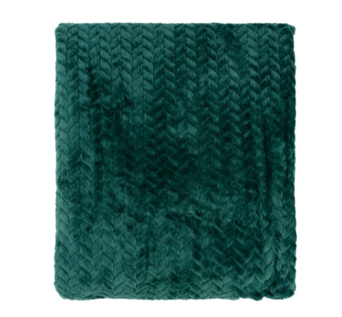 Ardesto Плед Ardesto Jacquard Braid 160х200см, 100% поліестер, смарагдовий (ART0207JB)