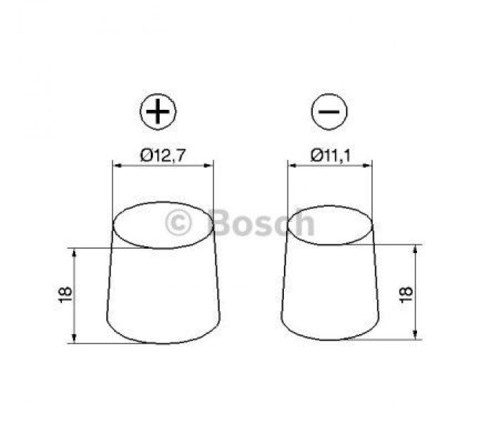 Bosch Акумулятор автомобільний Bosch 45А (0 092 S40 200)