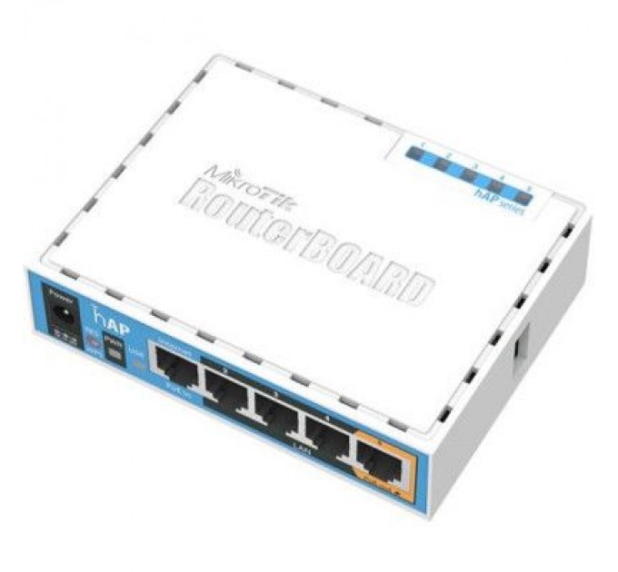 Mikrotik Маршрутизатор Mikrotik hAP (RB951UI-2ND)