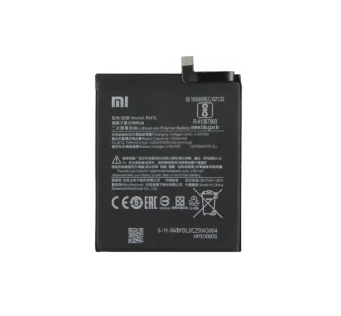 Xiaomi АКБ Xiaomi Mi 9/Mi 9X (BM3L) (оригінал 100%, тех. упаковка) (A20292)
