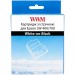 WWM Стрічка для принтера етикеток WWM для Epson LW-400/700 18mm х 8m White-on-Black (WWM-SD18K)