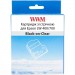 WWM Стрічка для принтера етикеток WWM для Epson LW-400/700 6mm х 8m Black-on-Clear (WWM-ST6K)