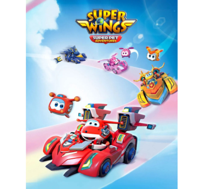 Super Wings Ігровий набір Super Wings Spinning Vehicle Золотий Хлопчик (Golden Boy) (EU770331)