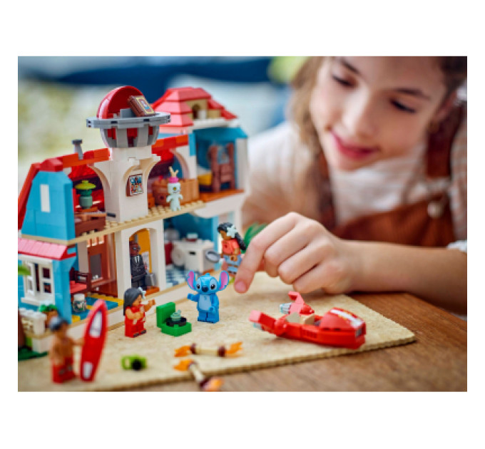 LEGO Конструктор LEGO Disney Classic Пляжний будинок Ліло і Стіч (43268)