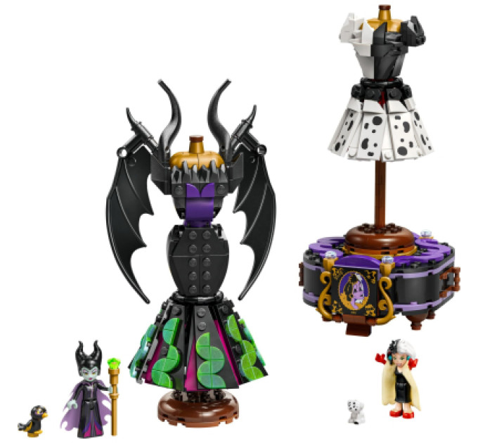 LEGO Конструктор LEGO Disney Classic Сукні Малефісенти та Лютелли де Віль (43262)