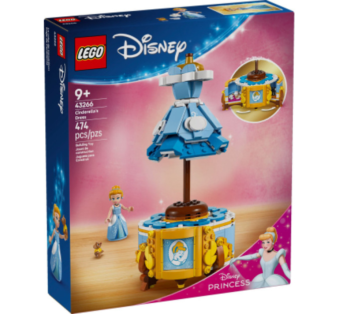 LEGO Конструктор LEGO Disney Princess Сукня Попелюшки (43266)